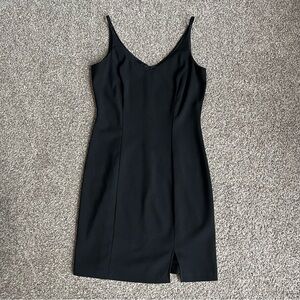 Elegant Black Sleeveless Dress